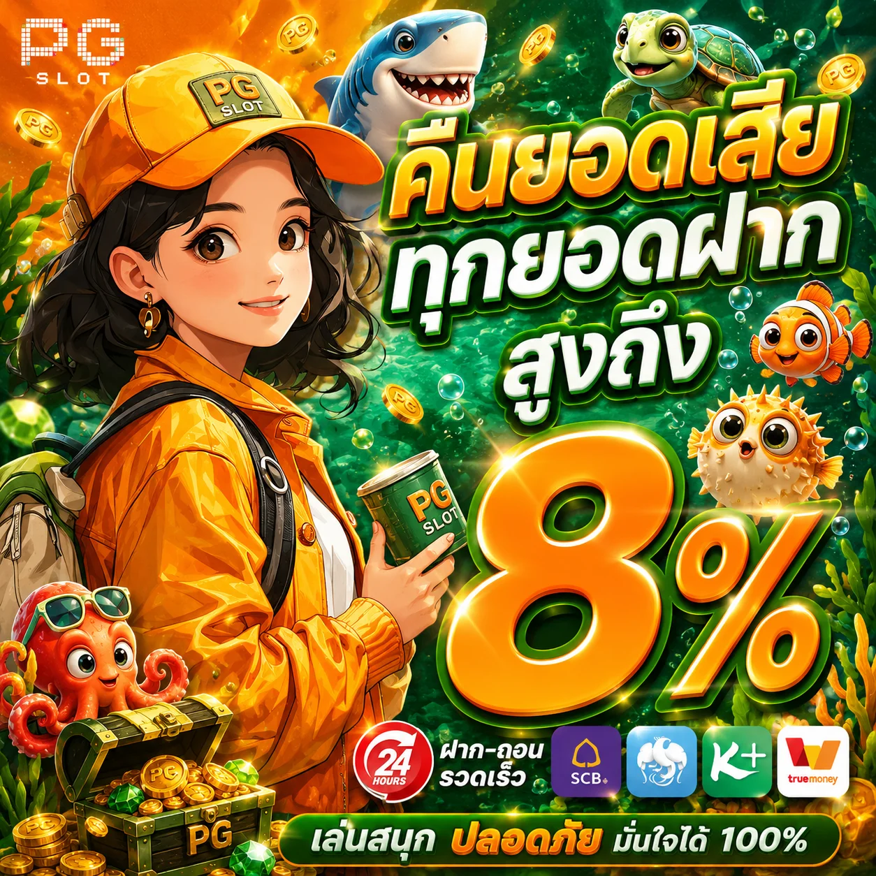 CREEK168 โปรฝาก 10 รับ 100 สำหรับสายทุนน้อย